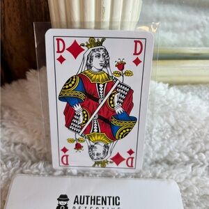 Louis Vuitton Red and Blue Card Holder